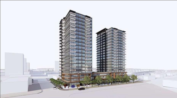 Rendering of building from page 6 of the file 'Referral report'