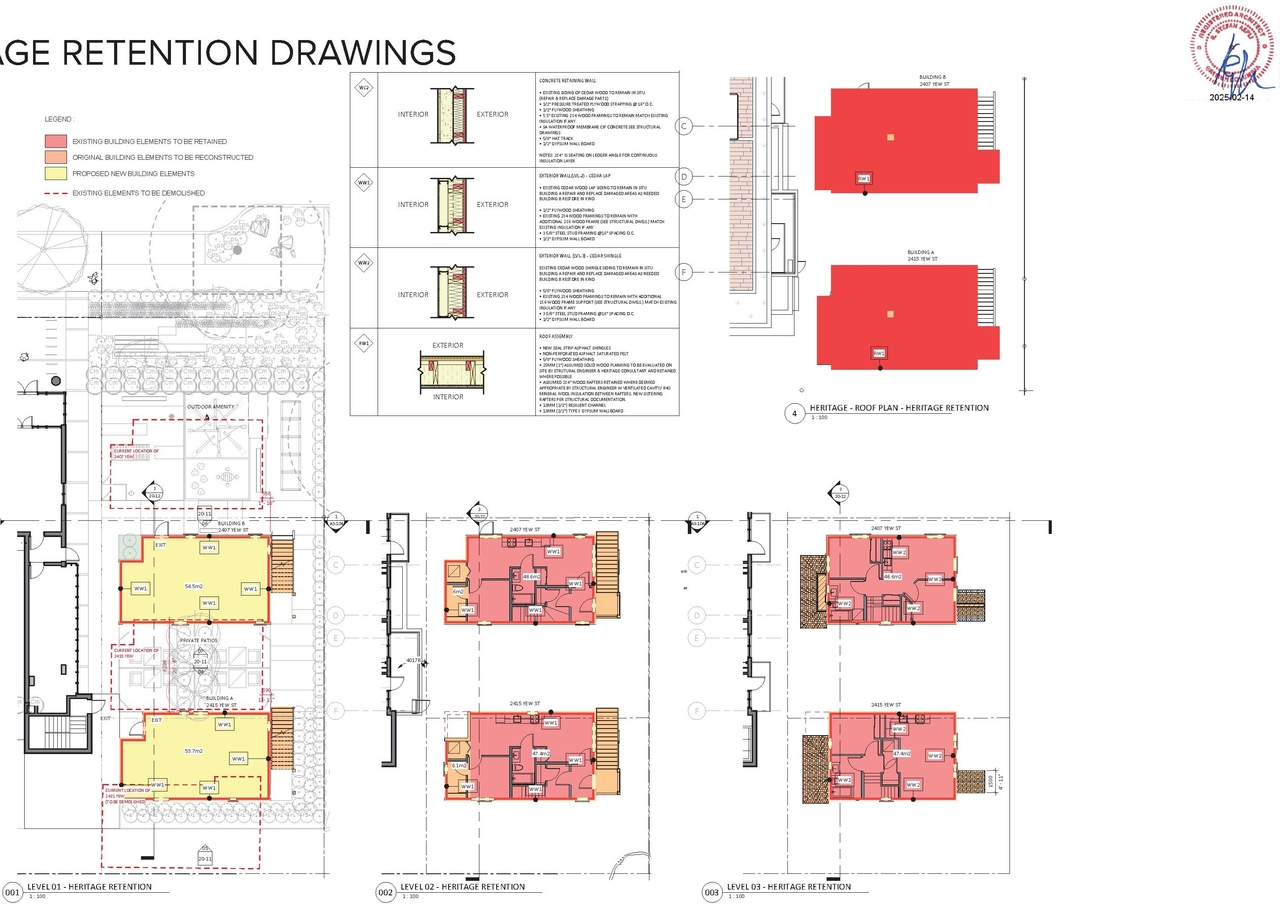 Construction site plan for project from page 47 of the file 'Revised Application Booklet'