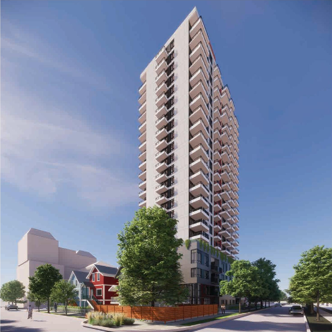 Rendering of building from page 51 of the file 'Application booklet'