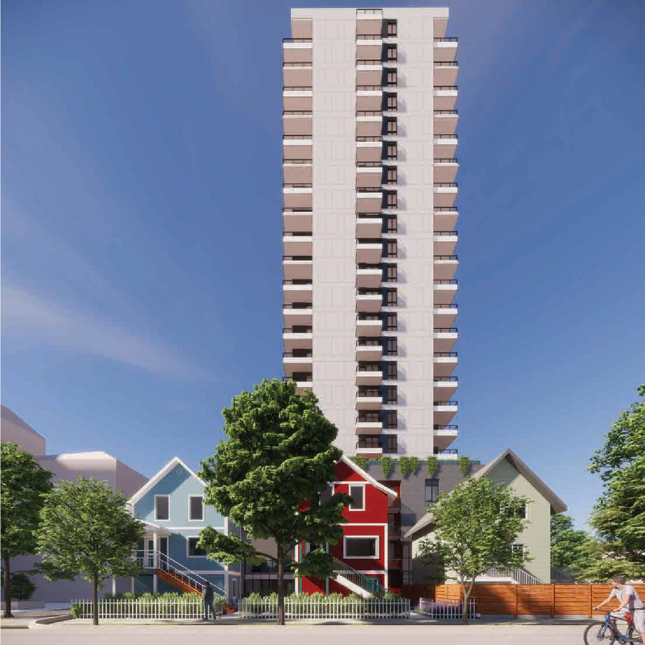 Rendering of building from page 51 of the file 'Application booklet'