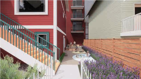 Rendering of building from page 64 of the file 'Application booklet'