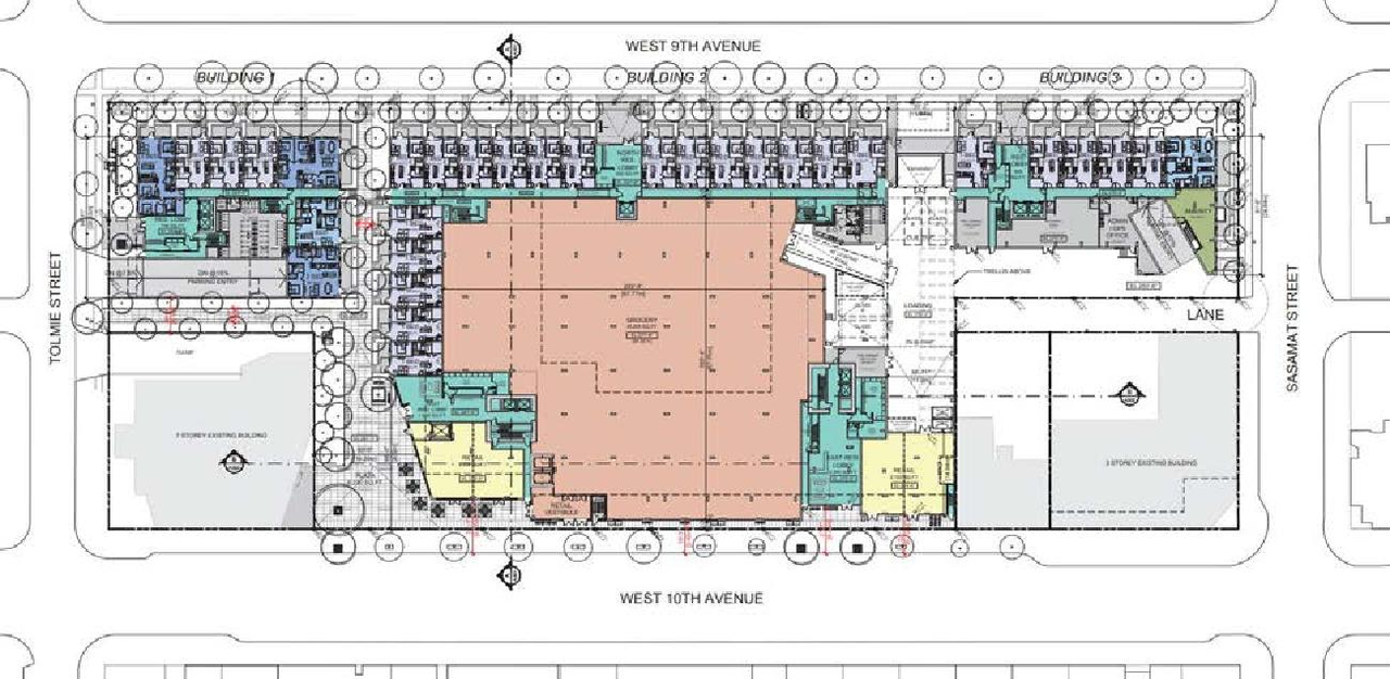 Floor plan for project from page 52 of the file 'Referral report'