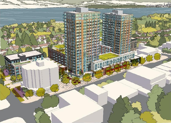 Rendering of building from page 6 of the file 'Referral report'