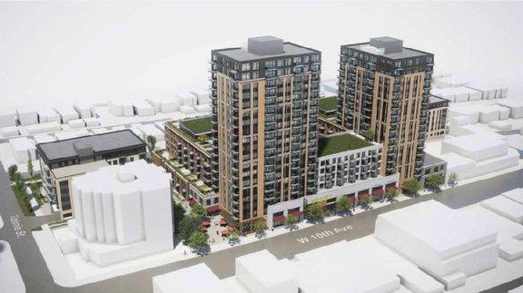 Rendering of building from page 7 of the file 'Referral report'