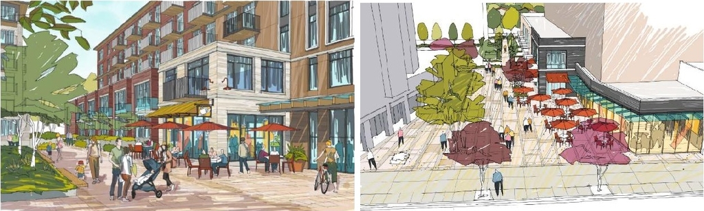 Rendering of building from page 9 of the file 'Referral report'