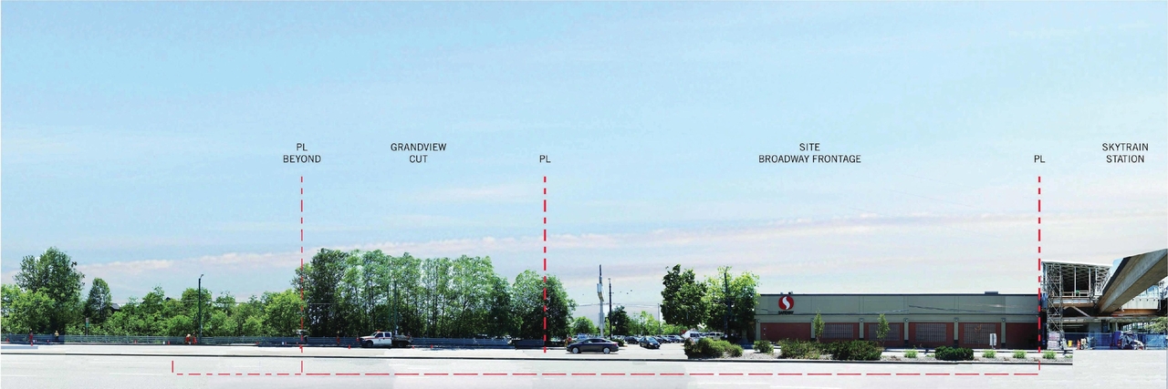Rendering of building from page 6 of the file 'Architectural drawings'