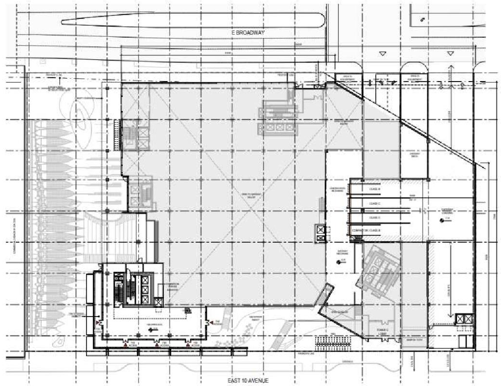 Floor plan for project from page 75 of the file 'Referral report'