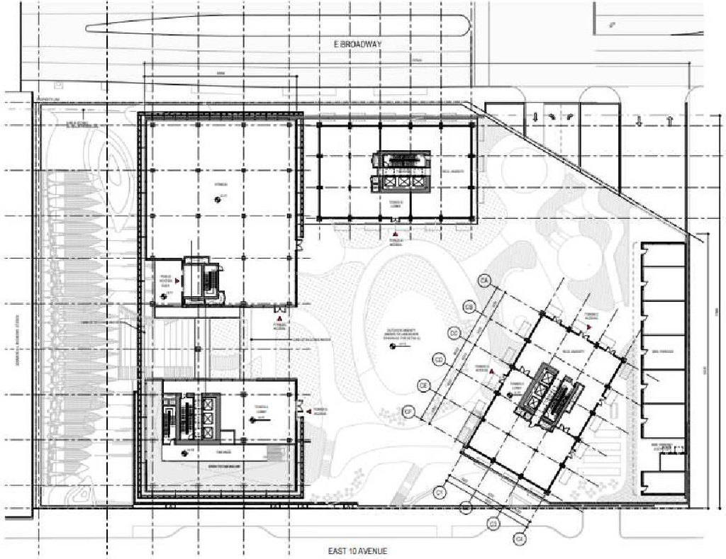 Floor plan for project from page 76 of the file 'Referral report'