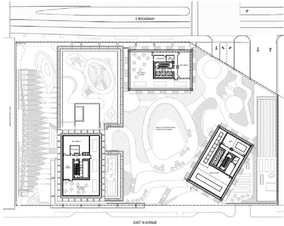 Floor plan for project from page 77 of the file 'Referral report'