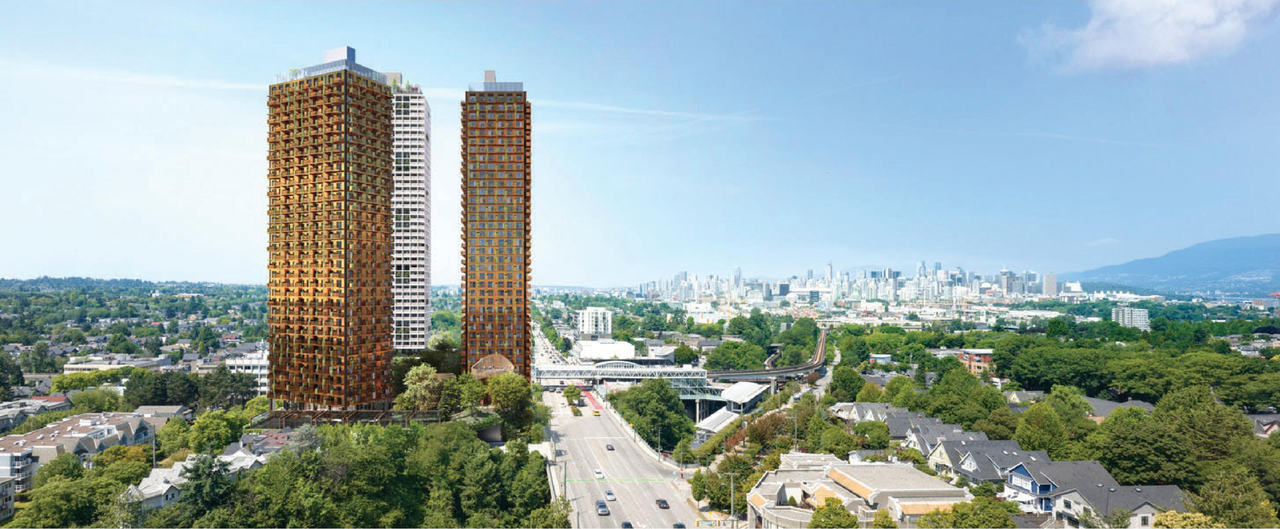Rendering of building from page 1 of the file 'Application booklet'