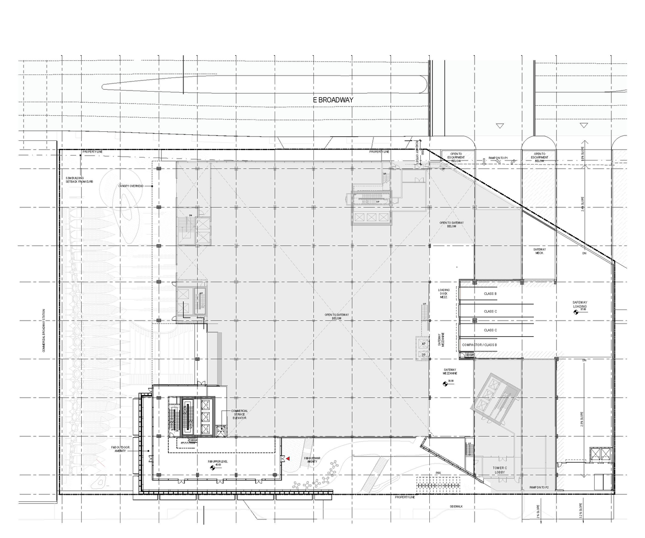 Floor plan for project from page 110 of the file 'Application booklet'