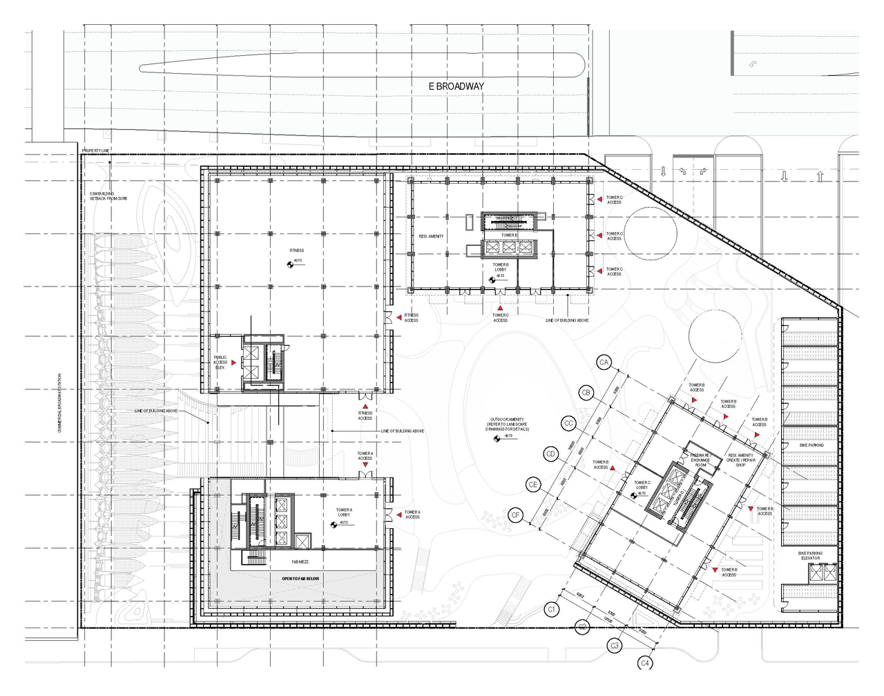 Floor plan for project from page 111 of the file 'Application booklet'