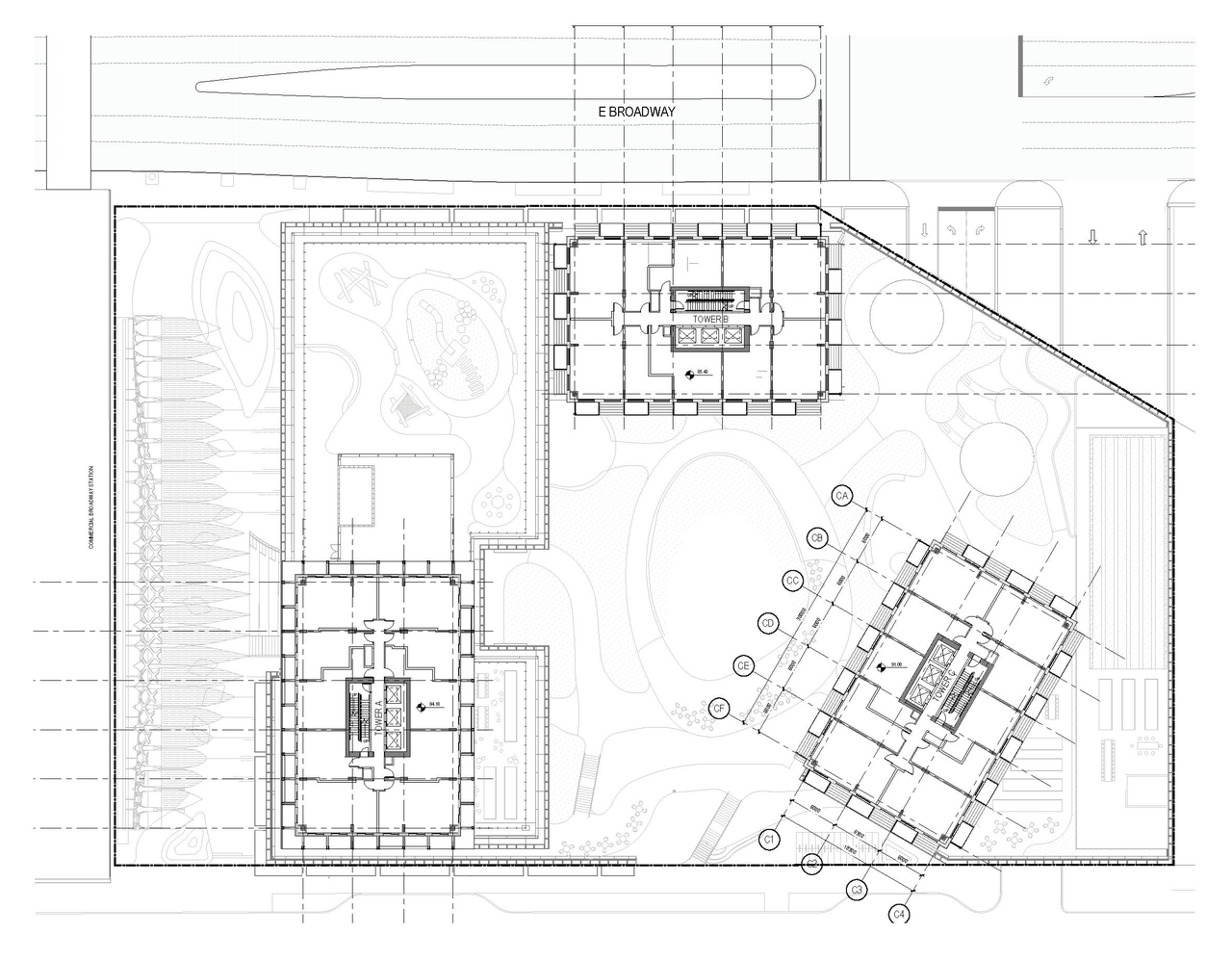 Floor plan for project from page 114 of the file 'Application booklet'