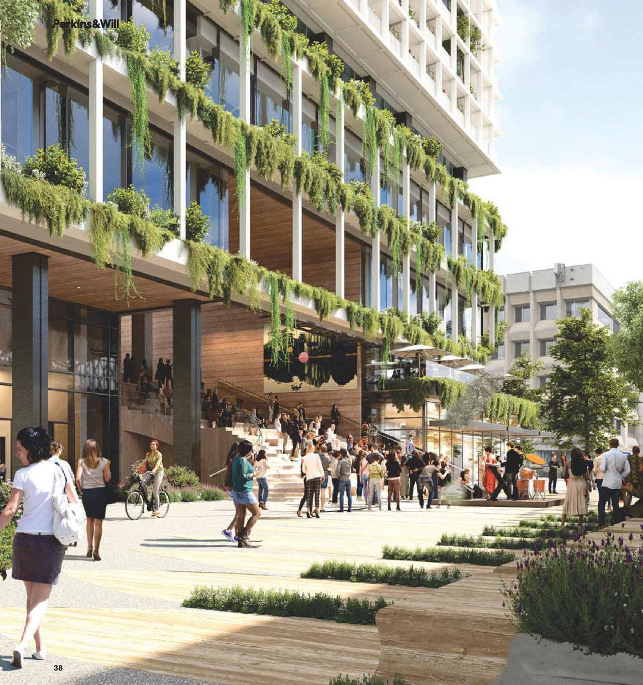 Rendering of building from page 38 of the file 'Application booklet'