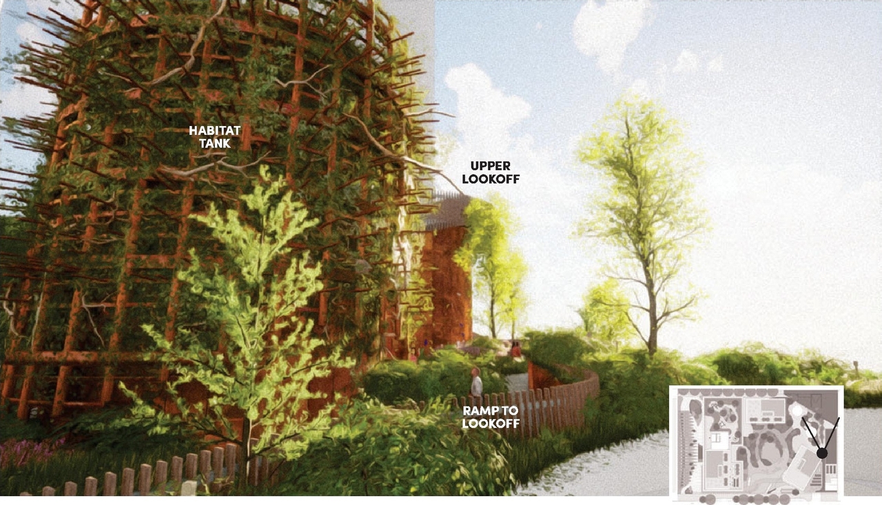 Rendering of building from page 86 of the file 'Application booklet'