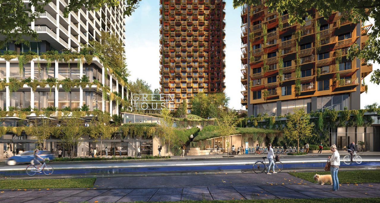 Rendering of building from page 97 of the file 'Application booklet'