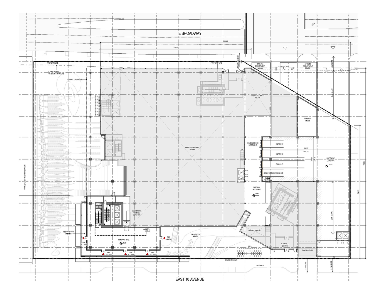 Floor plan for project from page 110 of the file 'Application booklet'