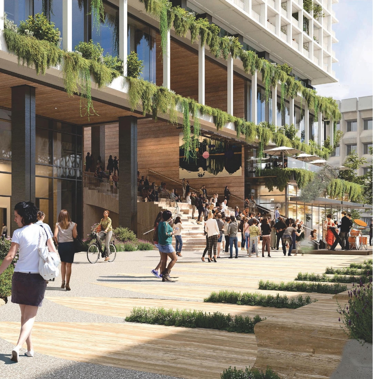 Rendering of building from page 38 of the file 'Application booklet'