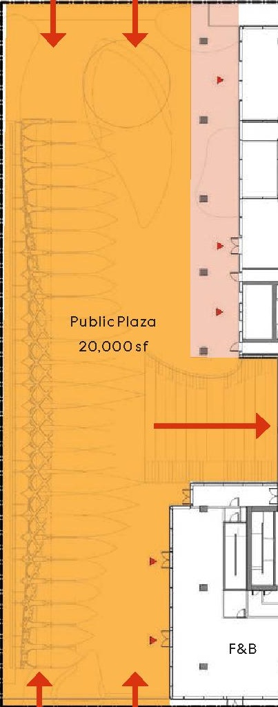 Construction site plan for project from page 48 of the file 'Application booklet'