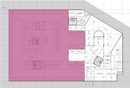 Floor plan for project from page 54 of the file 'Application booklet'