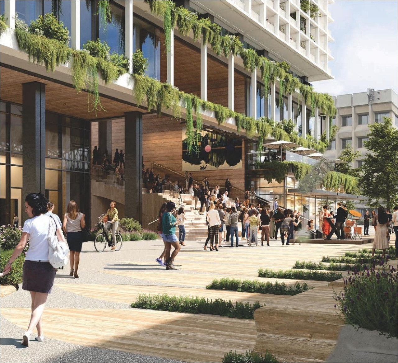 Rendering of building from page 62 of the file 'Application booklet'