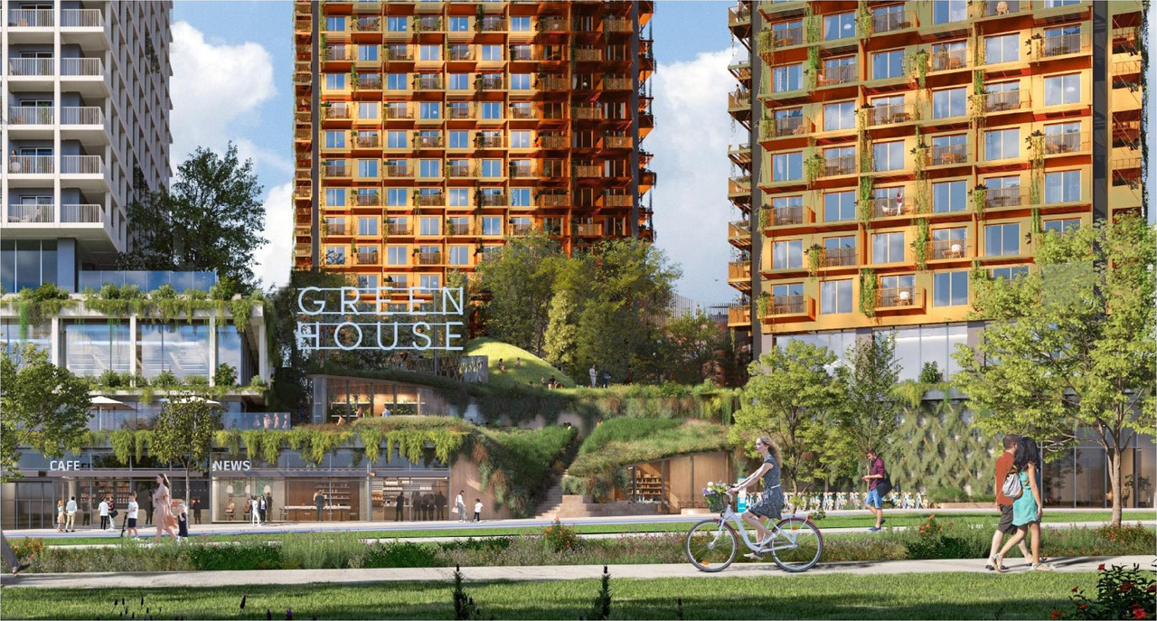 Rendering of building from page 97 of the file 'Application booklet'