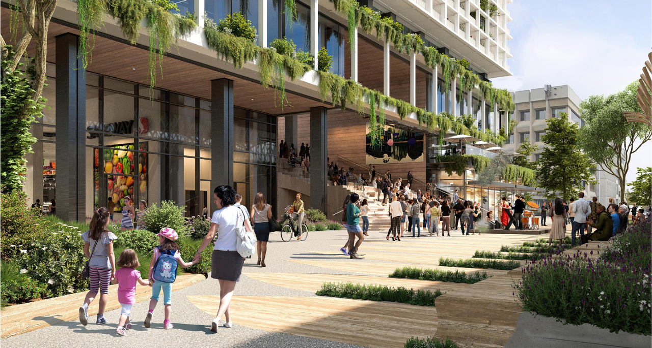 Rendering of building from page 98 of the file 'Application booklet'