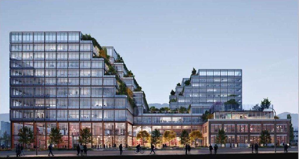 Rendering of building from page 50 of the file 'Referral report'