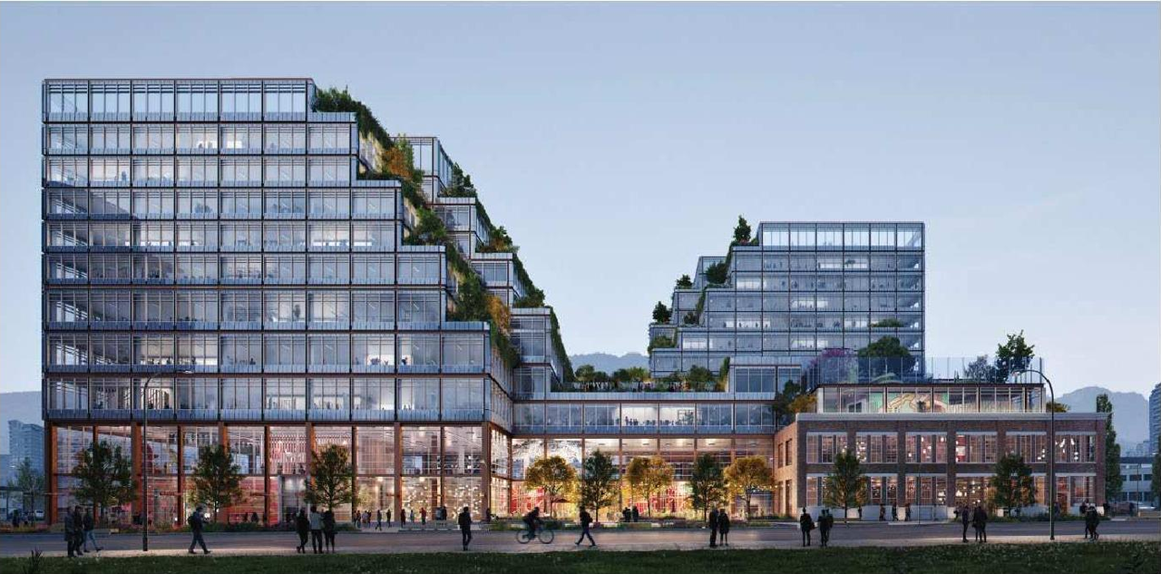 Rendering of building from page 6 of the file 'Referral report'