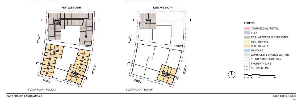 Floor plan for project from page 8 of the file 'Application booklet - Section 6'