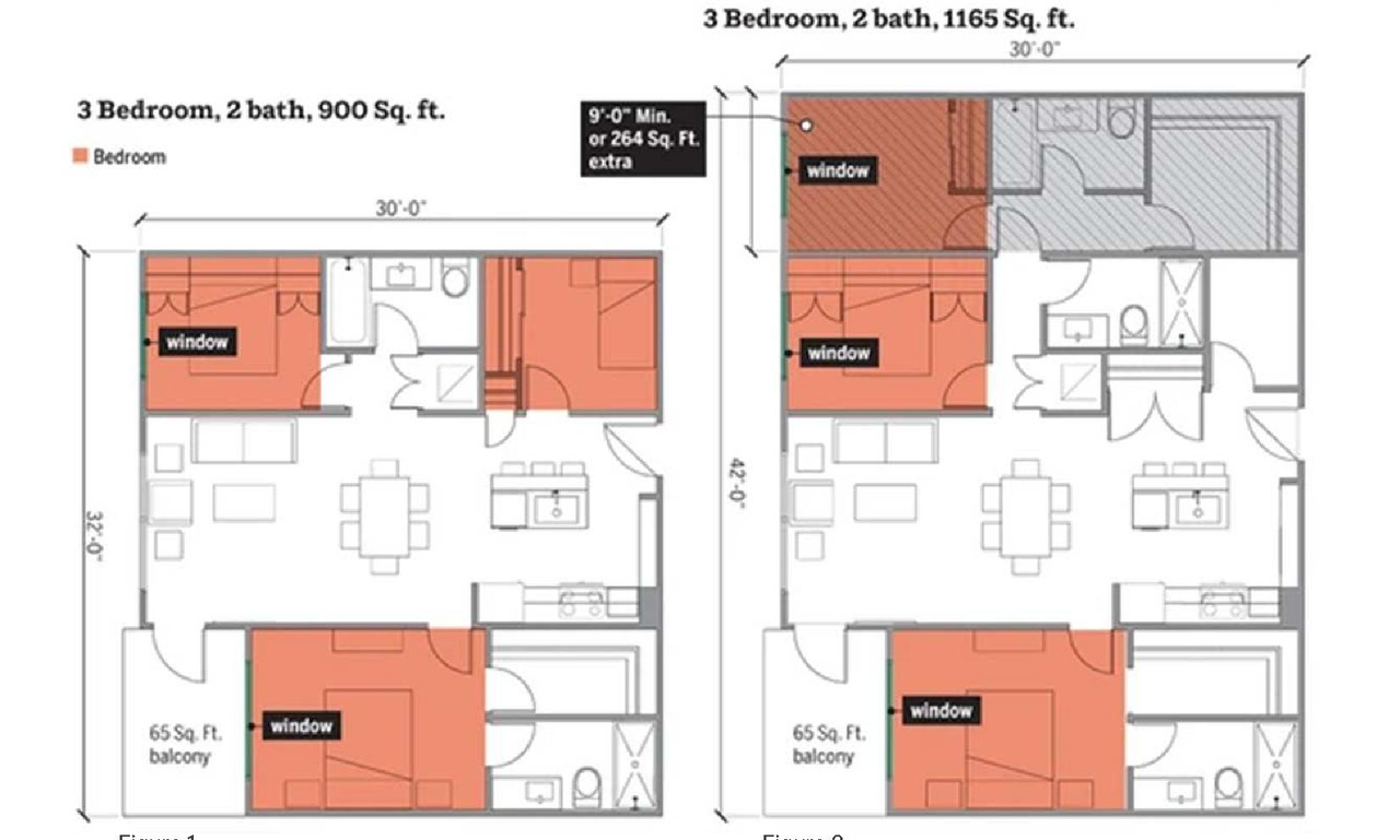 Floor plan for project from page 26 of the file 'Application booklet - Sections 7-9'