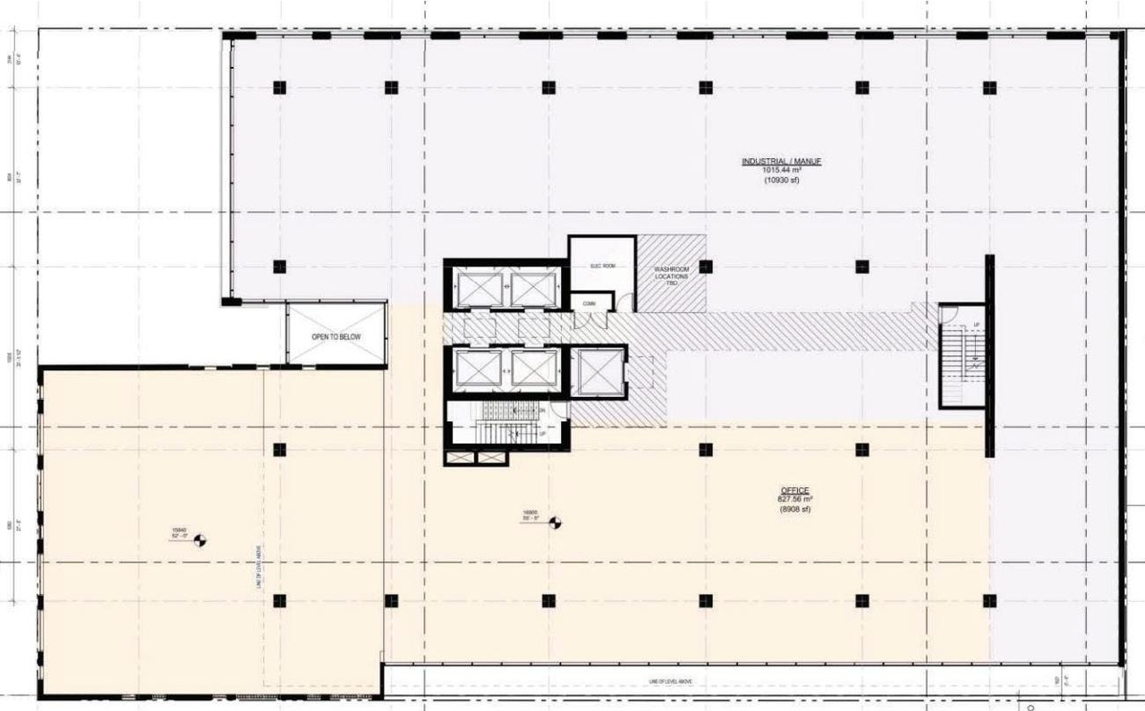 Floor plan for project from page 37 of the file 'Referral report'