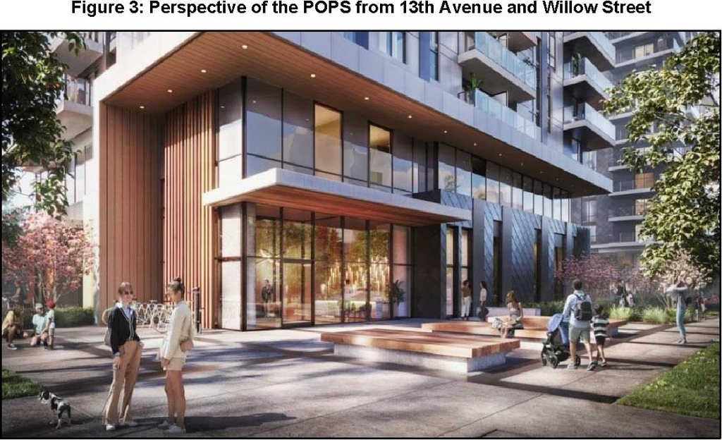 Rendering of building from page 8 of the file 'Referral report'