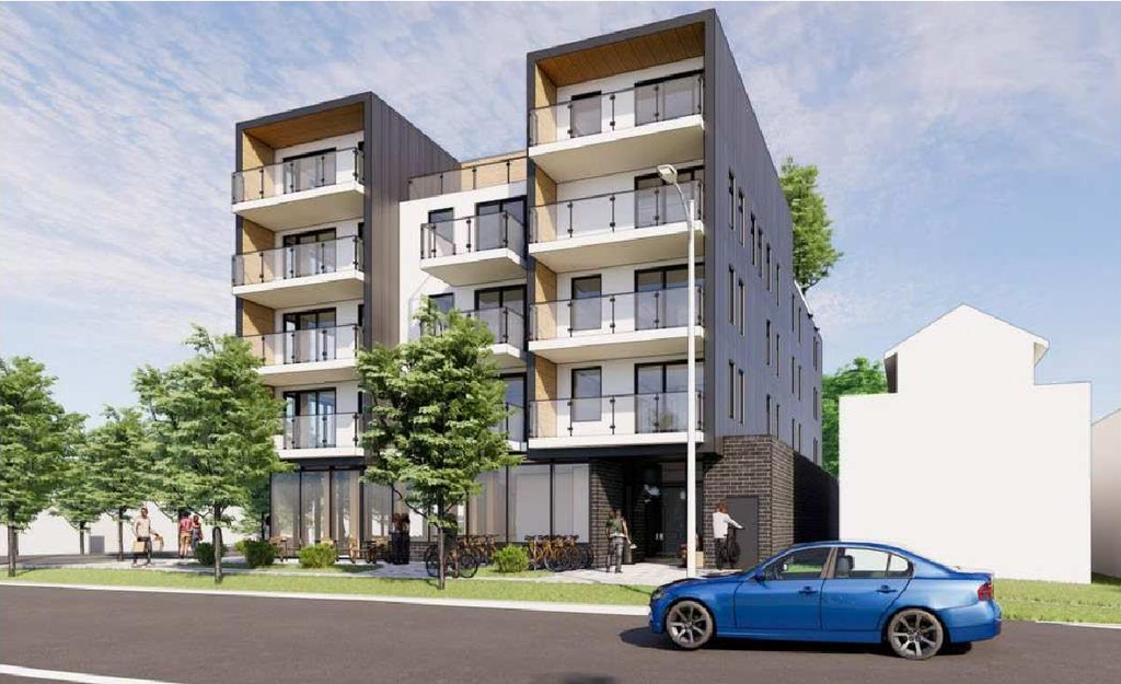 Rendering of building from page 31 of the file 'Referral report'