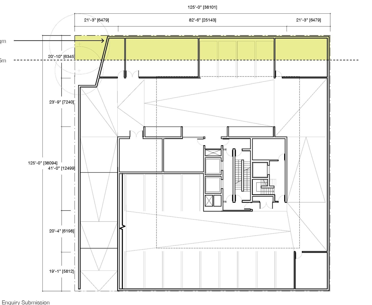 Floor plan for project from page 34 of the file 'Application booklet'