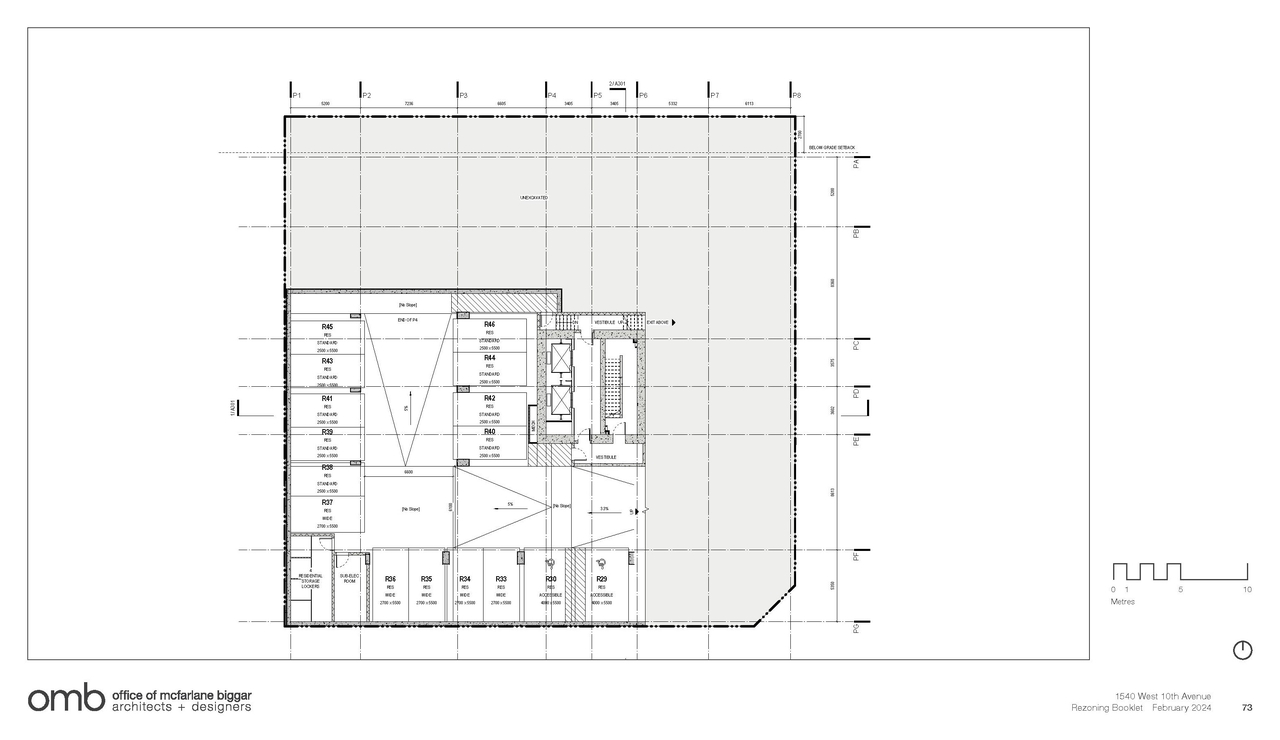 Floor plan for project from page 73 of the file 'Application booklet'
