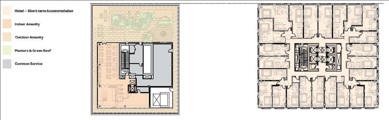 Floor plan for project from page 16 of the file 'Referral report'