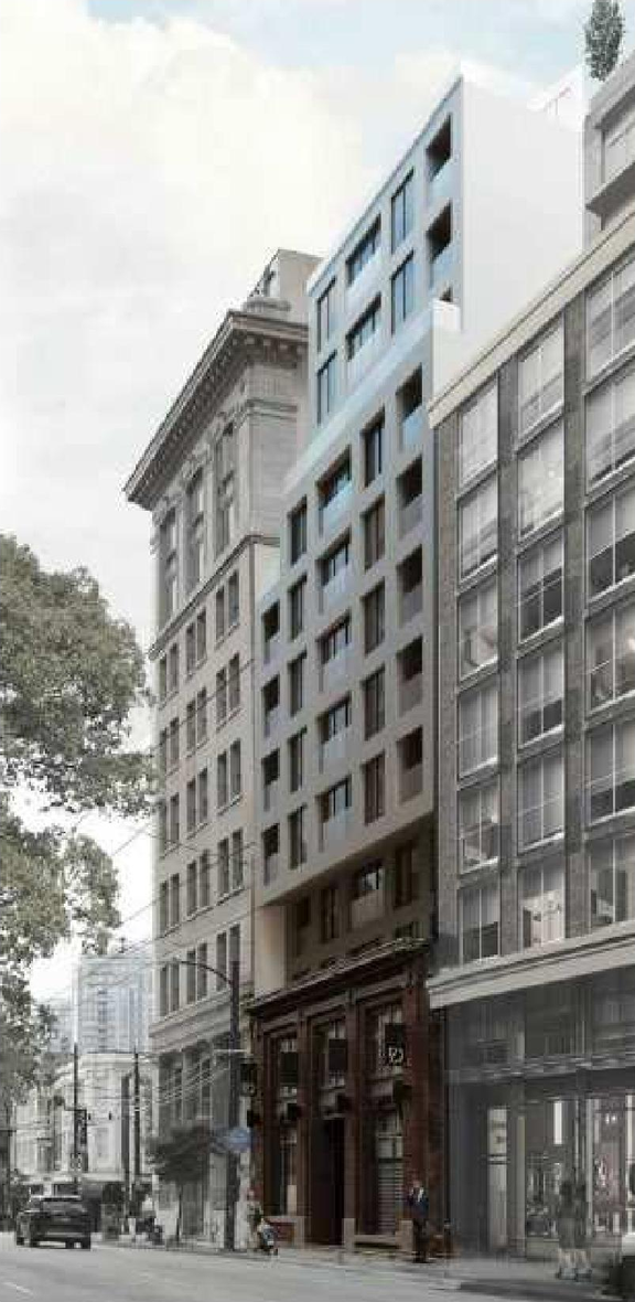 Rendering of building from page 40 of the file 'Referral Report'