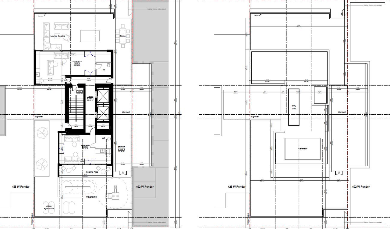 Floor plan for project from page 45 of the file 'Referral Report'