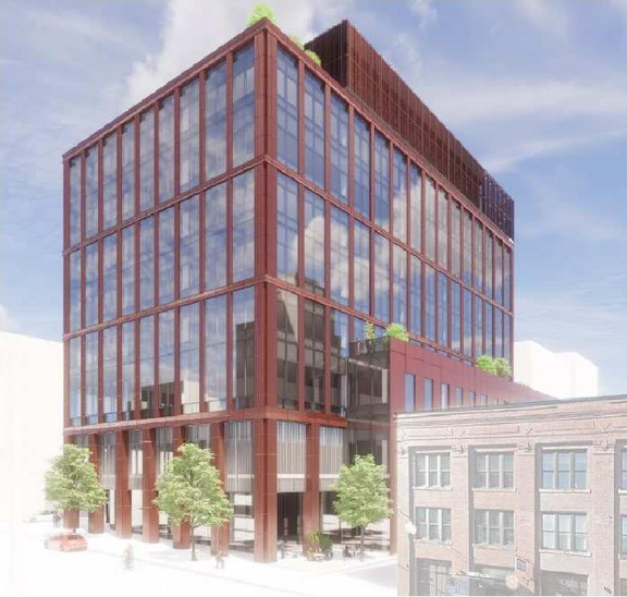 Rendering of building from page 37 of the file 'Referral report'