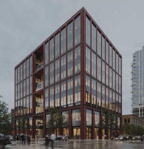 Rendering of building from page 37 of the file 'Referral report'