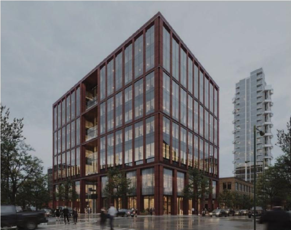 Rendering of building from page 5 of the file 'Referral report'