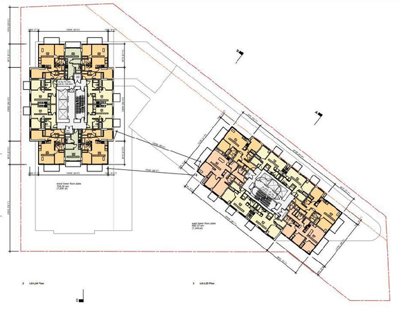 Floor plan for project from page 39 of the file 'Referral report'