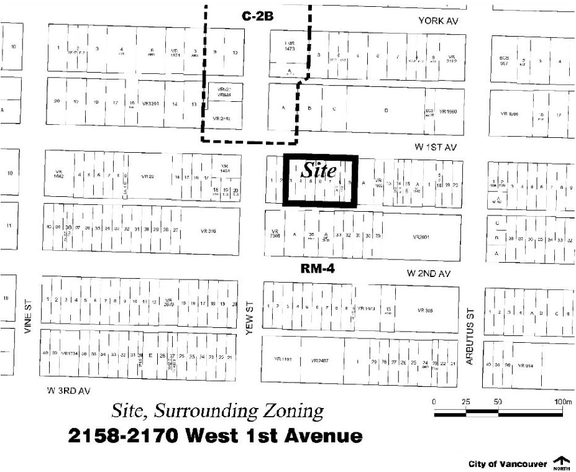 Construction site plan for project from page 4 of the file 'Referral report'