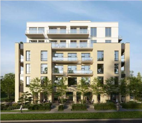 Rendering of building from page 27 of the file 'Referral report'
