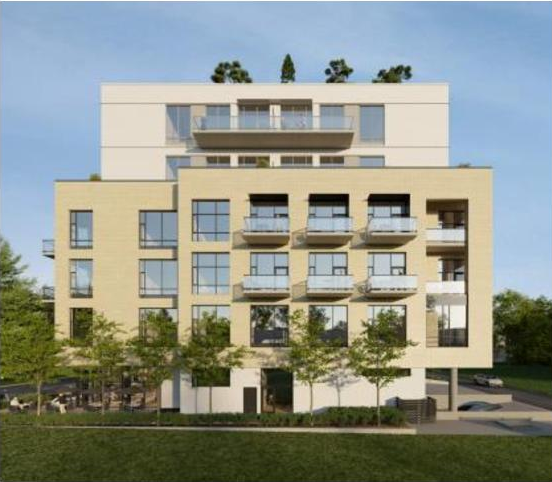 Rendering of building from page 27 of the file 'Referral report'
