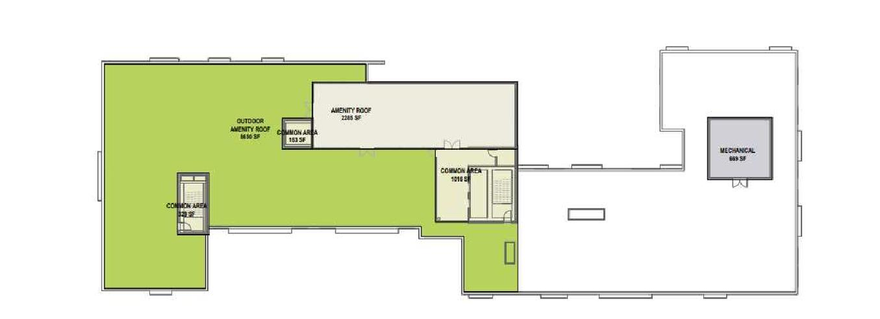 Floor plan for project from page 30 of the file 'Referral report'