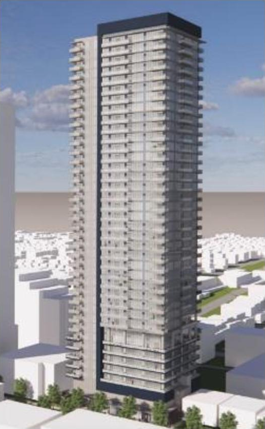 Rendering of building from page 7 of the file 'Referral report'