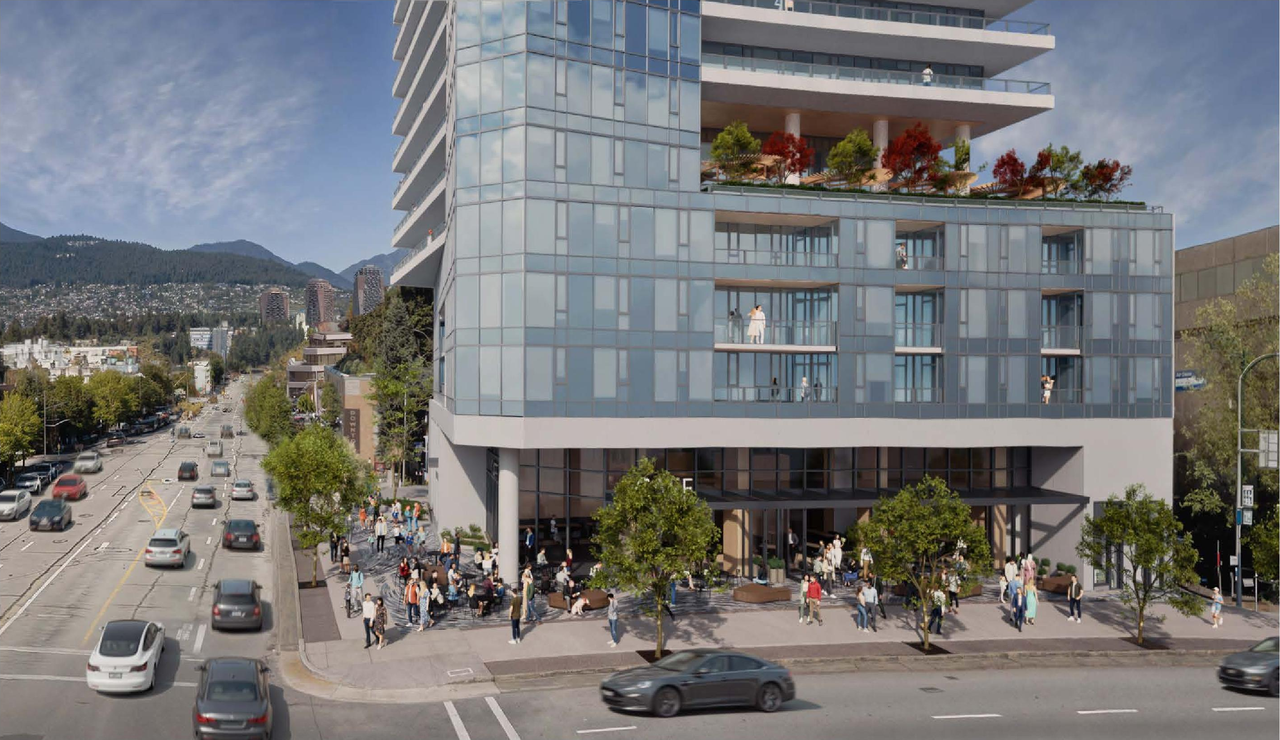 Rendering of building from page 65 of the file 'Application booklet'
