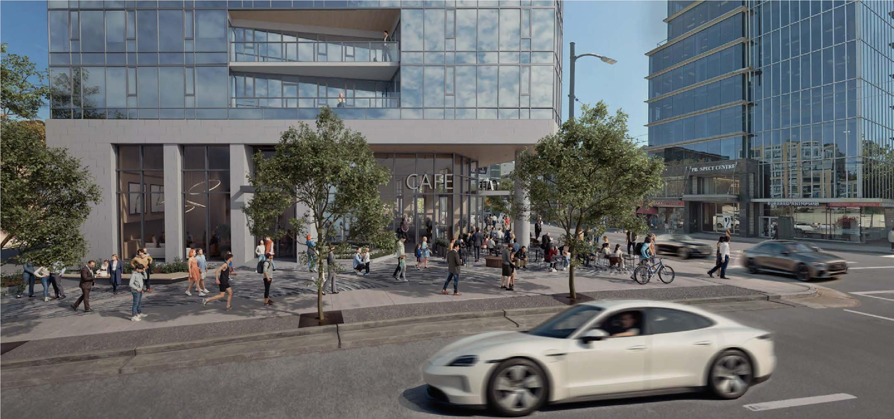 Rendering of building from page 78 of the file 'Application booklet'